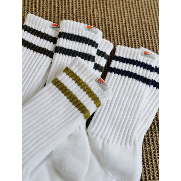 Border color design socks E063