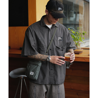 Front pocket design shirt E055