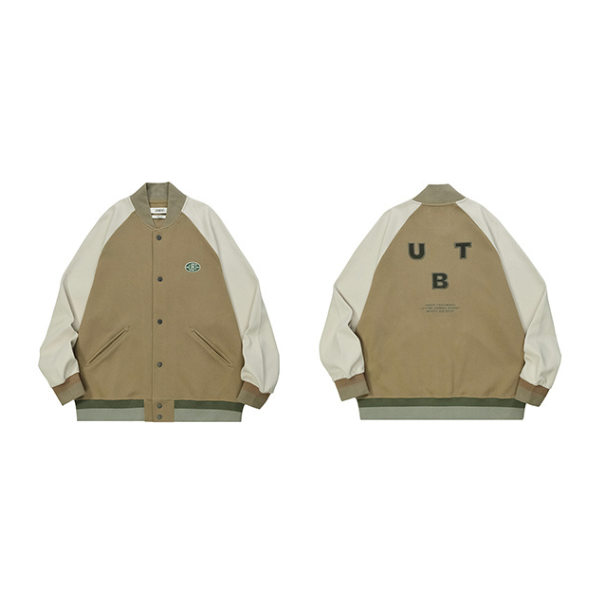 Back logo design jacket E029