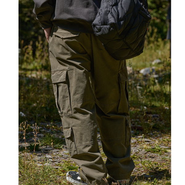 Mulch pocket design pants E1008