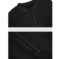 Plain color design sweat E1034