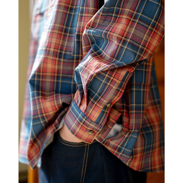 Front button design shirt E1049