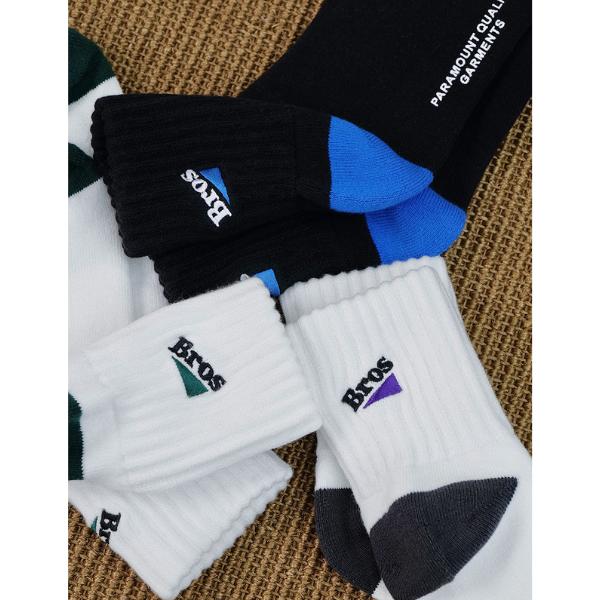 Back logo design socks E065