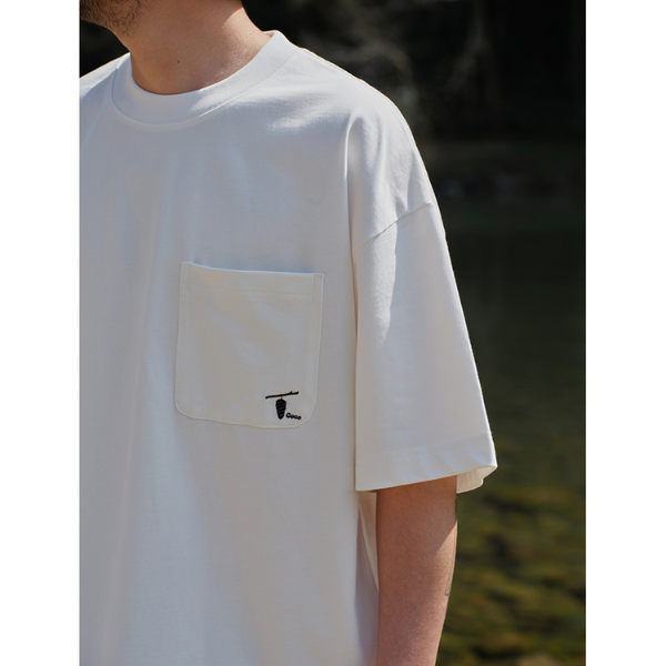 Front pocket design Tee E1051