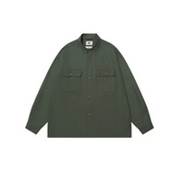 Front pocket design shirt E1002