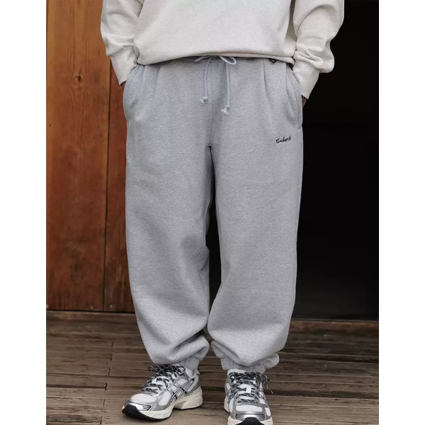 Front pocket design sweat pants E045