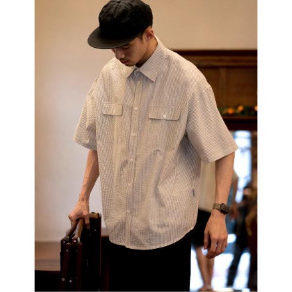 Line design shirt E1044