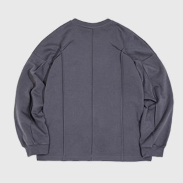 Front pocket design L/C Tee E1009