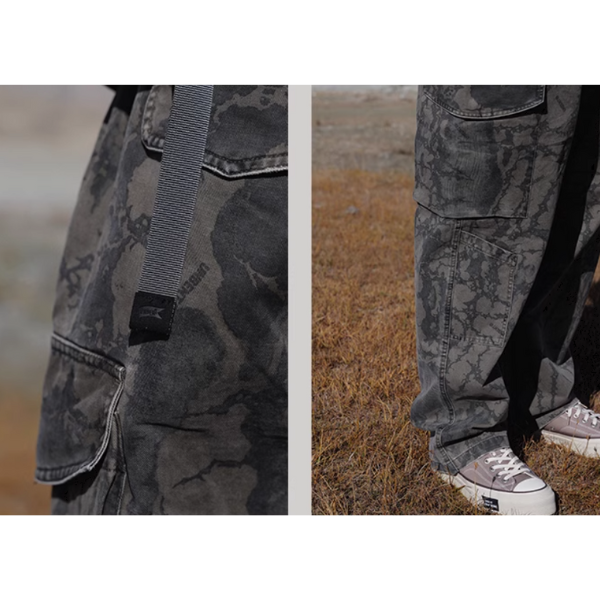 Camouflage design pants E1016