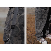 Camouflage design pants E1016