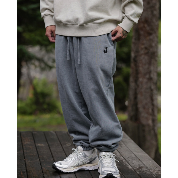 Front pocket design sweat pants E041