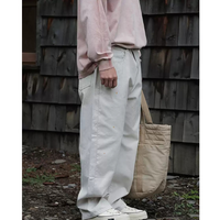 Front pocket design pants E054