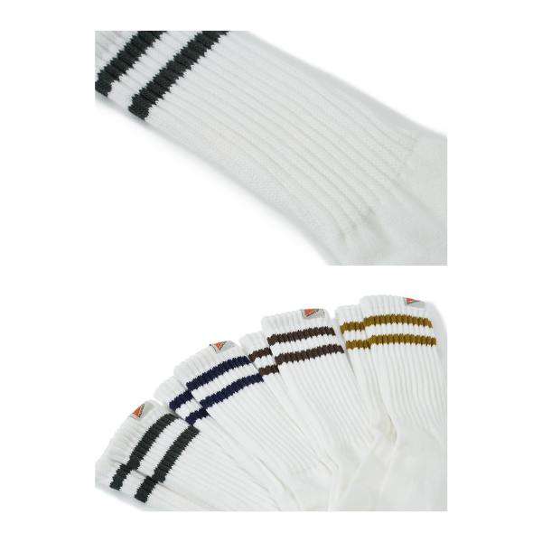 Border color design socks E063