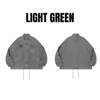 Front logo design jacket E012