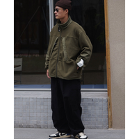Front pocket design jacket E1015