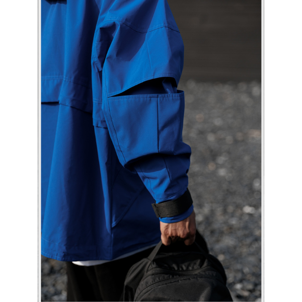Front pocket design jacket E1019
