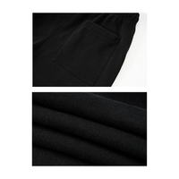 Front pocket design sweat pants E051