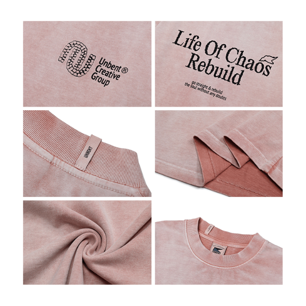 Back letter design L/C Tee E067
