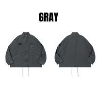 Front logo design jacket E012