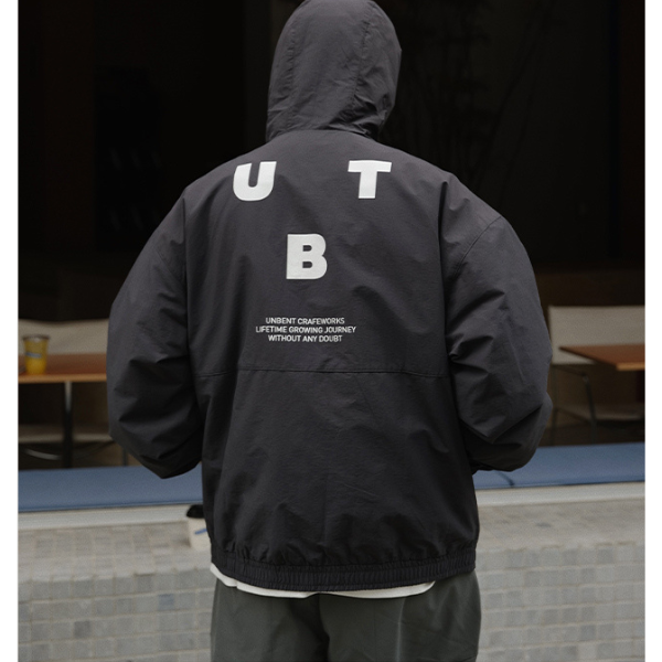 Back logo design jacket E024