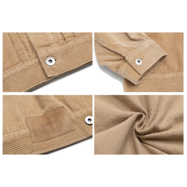 Front button design jacket E014