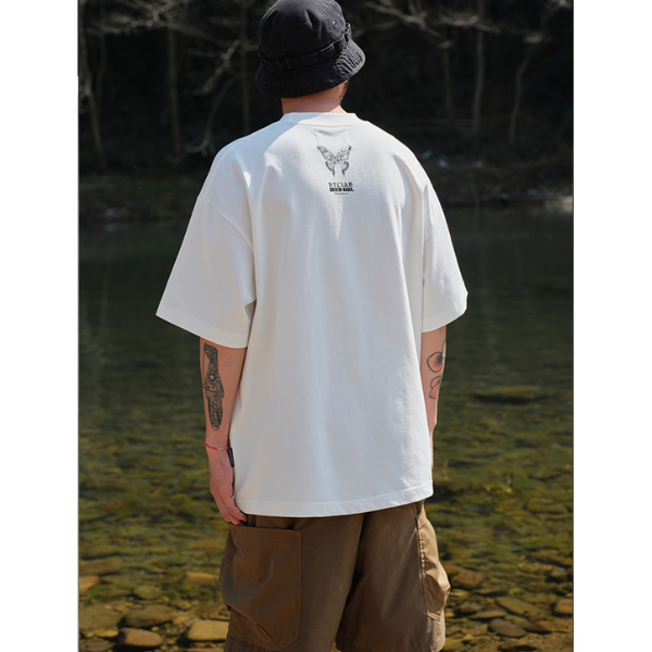 Front pocket design Tee E1051