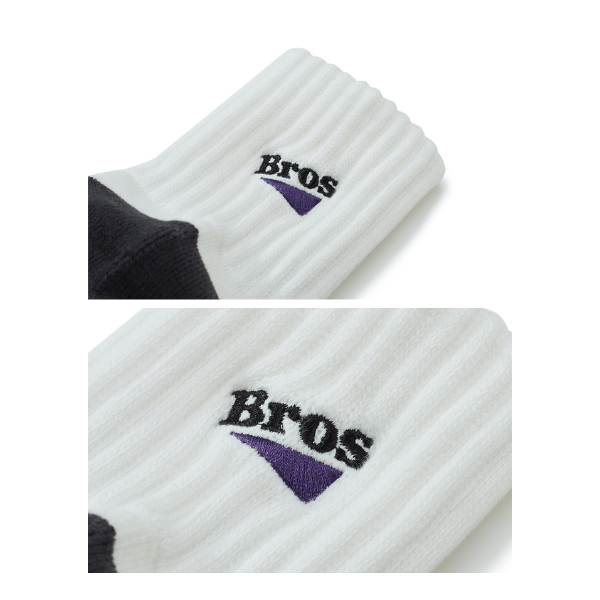 Back logo design socks E065