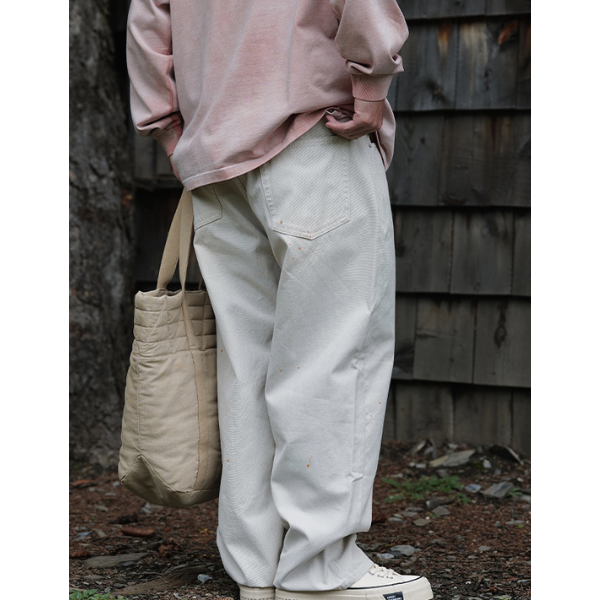 Front pocket design pants E054