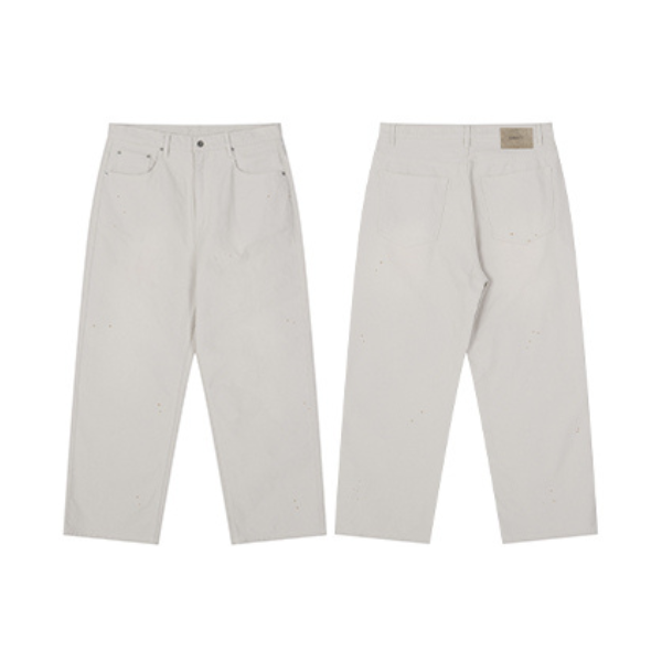 Front pocket design pants E054