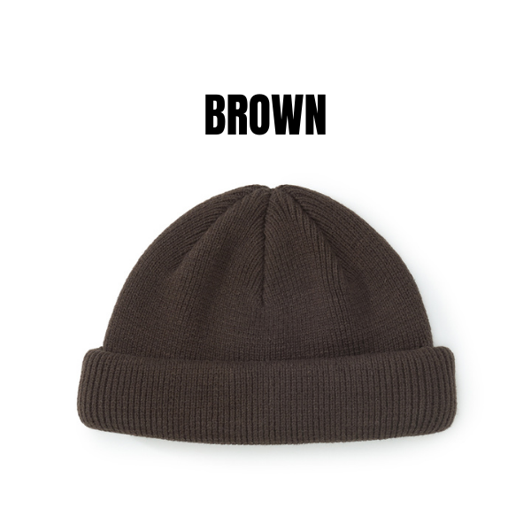 Plain color hat E044