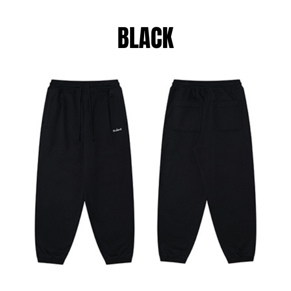 Front pocket design sweat pants E045