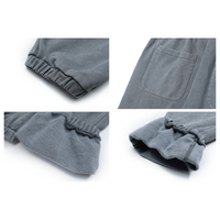 Front pocket design sweat pants E041