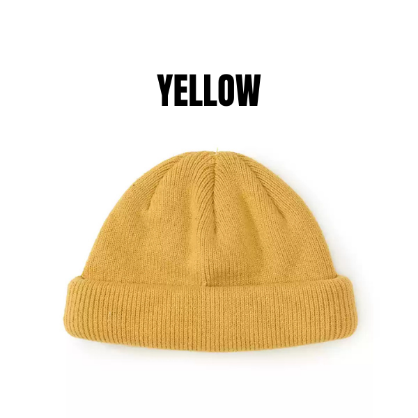 Plain color hat E044