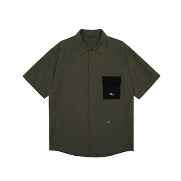Front pocket design shirt E1048