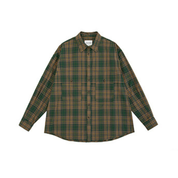 Front button design shirt E1049