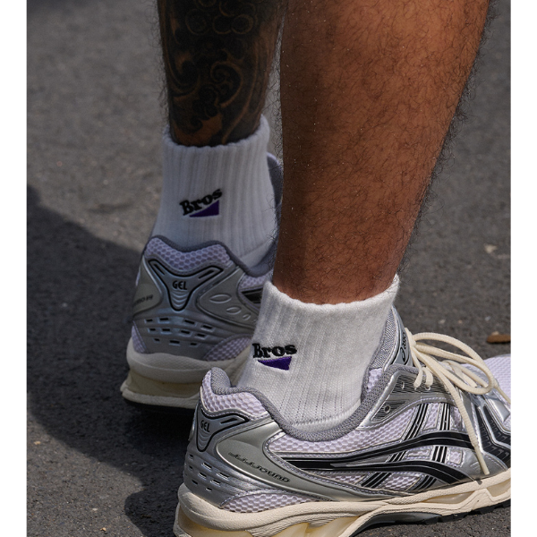 Back logo design socks E065