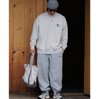 Front pocket design sweat pants E045