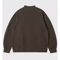 Plain color design sweat E1012