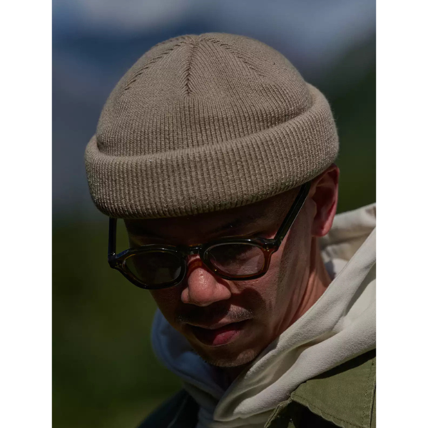 Plain color hat E044