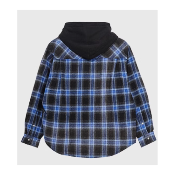 Front button design hoodie E1022