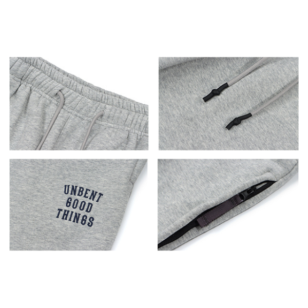 Front pocket design sweat pants E046