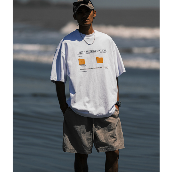 Front print design Tee E1042