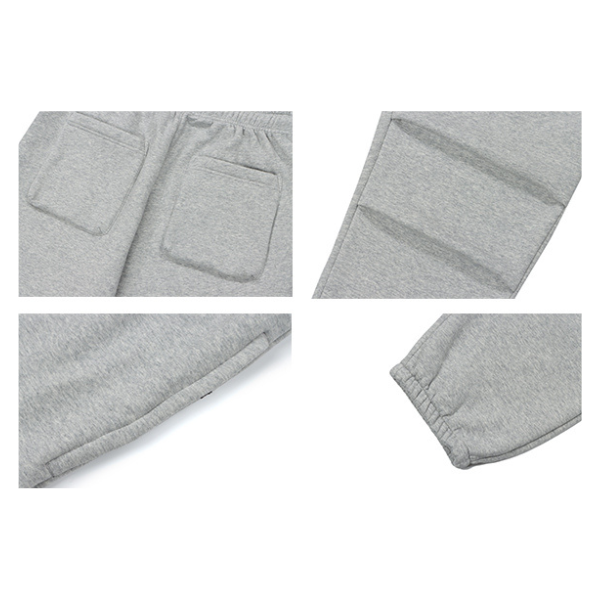 Front pocket design sweat pants E046