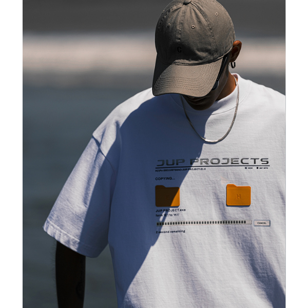 Front print design Tee E1042