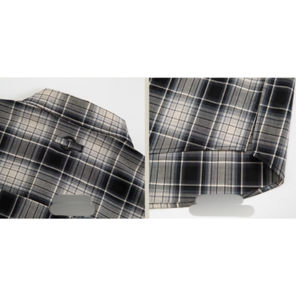 Front button design shirt E1049
