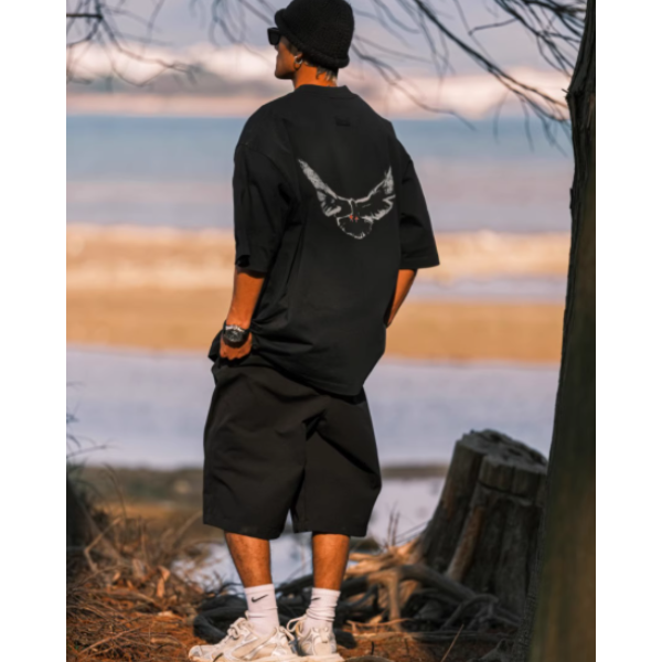 Back print design Tee E1041