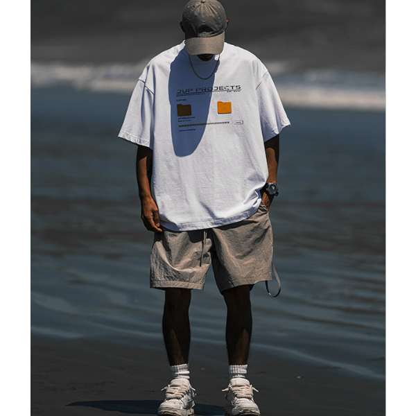 Front print design Tee E1042