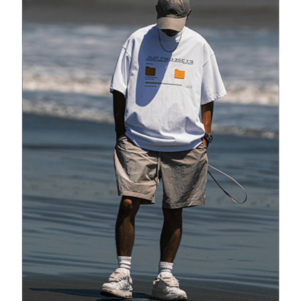 Front print design Tee E1042