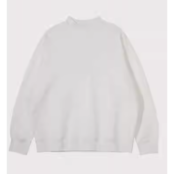 Plain color design sweat E1012