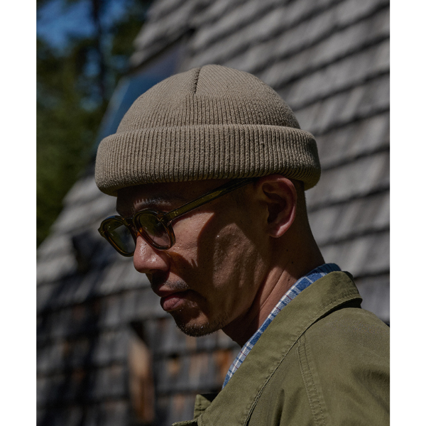 Plain color hat E044